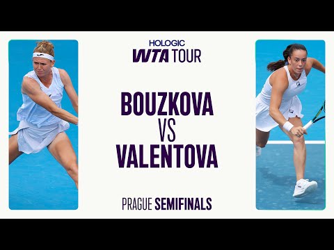 Marie Bouzkova vs. Tereza Valentova | 2025 Prague Open Semifinals | WTA Match Highlights