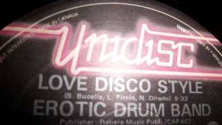 erotic drum band - love disco style