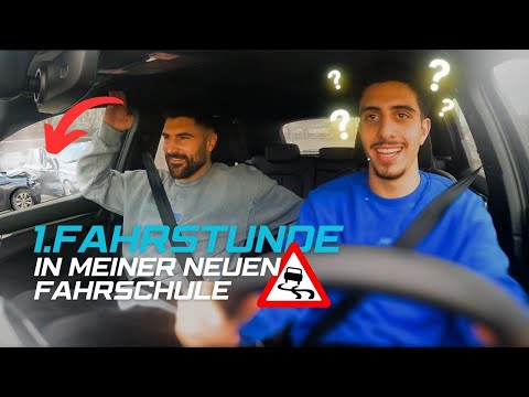 It's finally here 😍 The first driving lesson at my own driving school 💪🏻