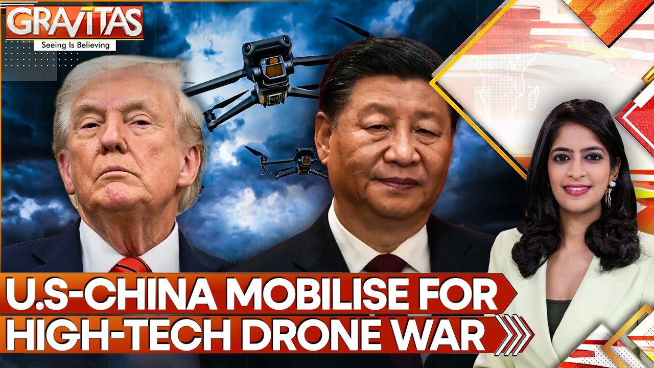 World's Next Drone War Over Indo-Pacific? US-China High-Tech Race | GRAVITAS
