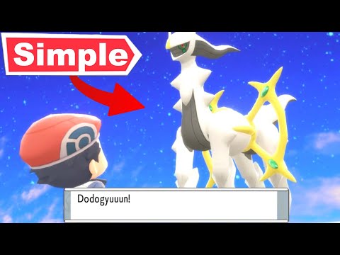How to Easily Catch Arceus in BDSP (Event Gameplay)