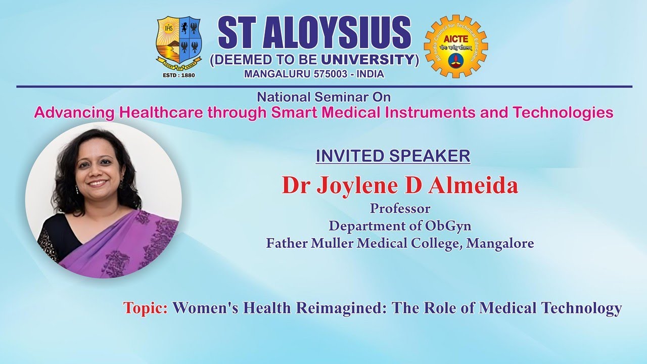 Featured talk by Dr. Joylene D'Almeida — YouTube thumbnail
