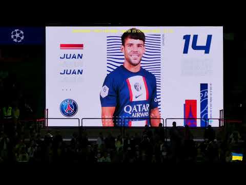 PSG / M Haïfa 25.10.2022 : 7-2 (C1 J5) 2/4 : Compositions des équipes