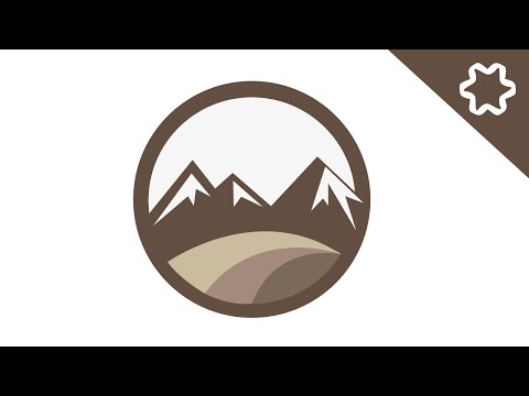 Water Drop Logo Design Tutorial With Different color every layer Adobe illustrator tutorial