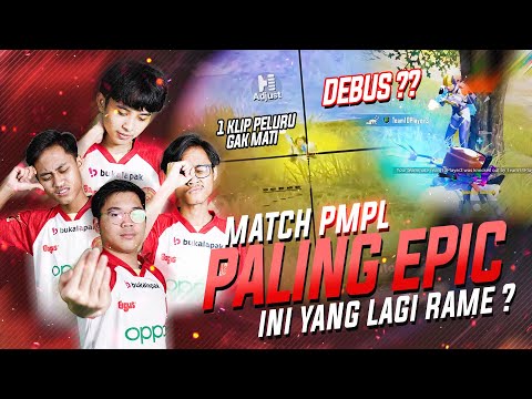 MATCH PMPL PALING EPIC !! BUG DAMAGE JADI GABISA MATI ? UHIGH PUBG MOBILE