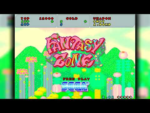 The Best of Retro VGM #1457 - Fantasy Zone (Arcade) - Hot Snow (Round 5) [JP Version]