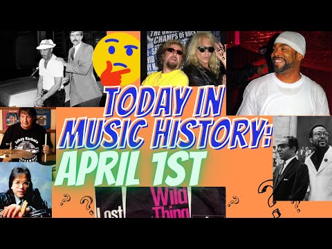 Today In Music History: April 1st