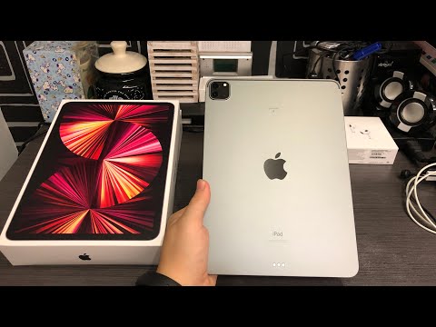 Apple iPad Pro 11” inch 2021 (3rd Generation) with M1 chip Unboxing + First Boot Up (Space Gray)