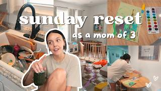 gentle reset | laundry, cleaning, & preparing for a new week