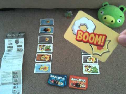 UnBoxing Overview: Angry Birds Card Game