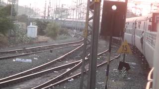 preview picture of video 'West Coast Express Entering Erode Jn @Dusk'