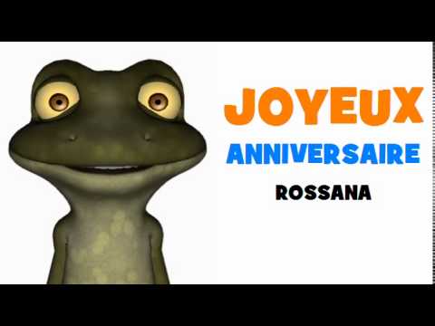 JOYEUX ANNIVERSAIRE ROSSANA!