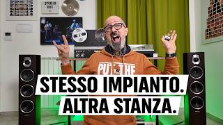Il mio IMPIANTO HI-FI in una NUOVA STANZA: la trasformazione completa!