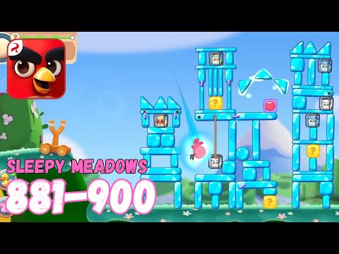 Angry Birds Journey: Levels 881-900 (Sleepy Meadows) Gameplay - Part 45