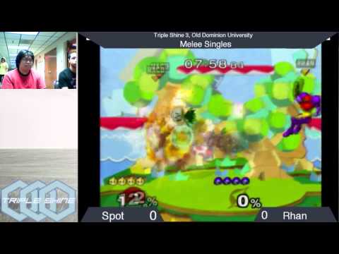 Triple Shine 3 Melee Singles: Spot(Peach) vs Rhan(Samus)
