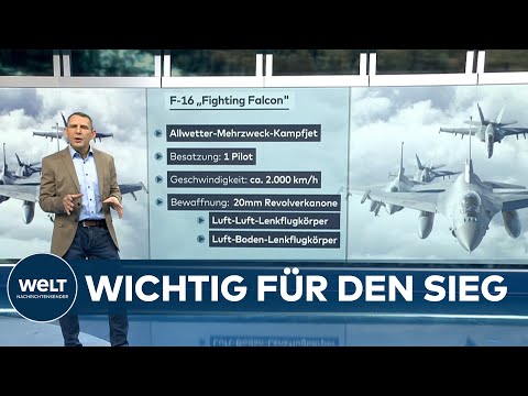 PUTINS KRIEG: Für einen Sieg braucht die Ukraine die F-16-Kampfjets | WELT Hintergrund