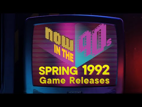 One Hour of 90s Video Game Nostalgia - Games of Early 1992 - YouTube