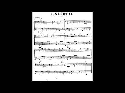 Andrew D. Gordon - riff 14 -  funk - lesson - tutorial lesson keyboard piano