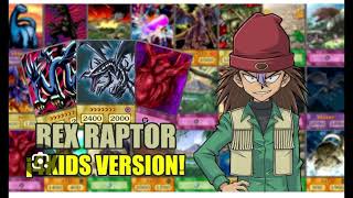 REX RAPTOR YU GI OH #yugioh