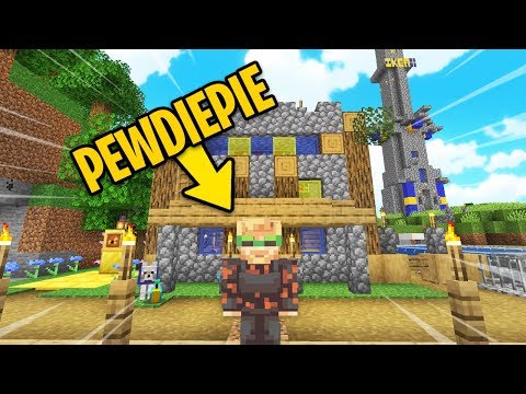 UN FAN HA RICREATO il MONDO MINECRAFT di PEWDIEPIE