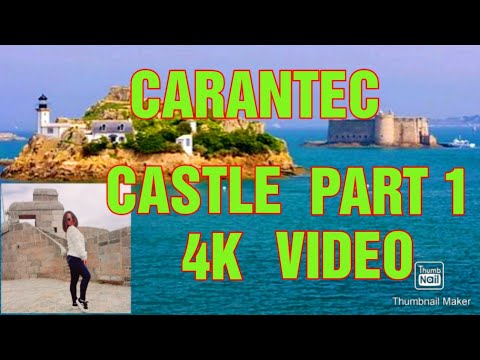 CARANTEC CASTLE IN BRETAGNE FRANCE PART 1 4K