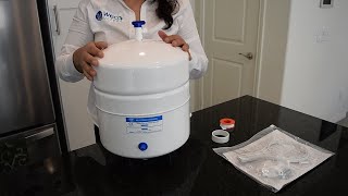 Installing the Undersink RO Water Storage Tank | How to Install the Undersink RO Water Storage Tank