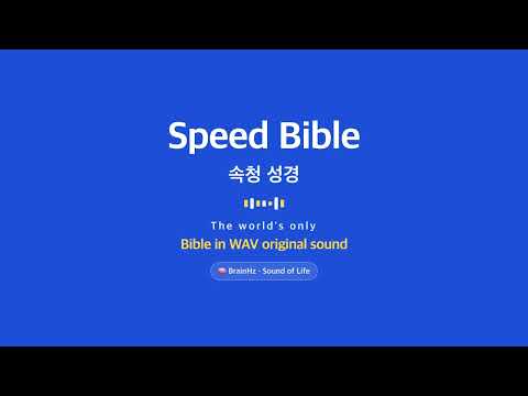 속청 성경 Speed Bible BrainHz video thumbnail