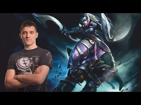 Arteezy Luna #1 plays in Dota 2