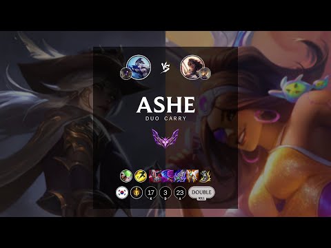 Ashe ADC vs Samira - KR Master Patch 12.7