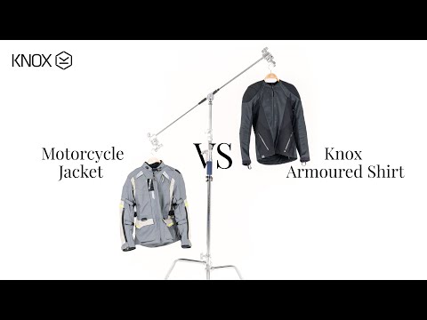 Motorcycle Jacket VS Knox Armoured Shirt