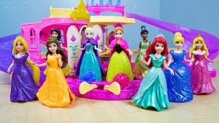 Disney Frozen Elsa & Anna Magiclip Disney Princess Glitter Glider Castle Adventure - Kinder Playtime
