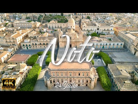 NOTO – Italy (Sicily) 🇮🇹 [4K video]
