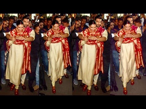 Ranveer Singh Shows LOVE Care For Wife Deepika Padukone