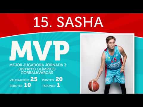 Sasha Begenisic, MVP Jornada 3
