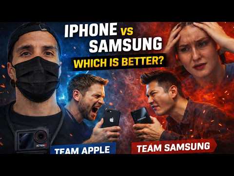 iPhone vs Samsung War Explained - Specs vs Lifestyle