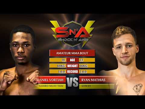 Shock N Awe 26 Daniel Vortiah vs Ryan Mathias Amateur K1