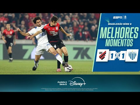 ATHLETICO E AVAÍ EMPATAM EM DUELO COM CONFUSÃO APÓS APITO FINAL | Melhores momentos