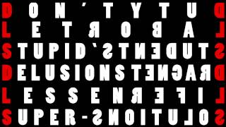 Aesop Rock - &quot;The Greatest Pac Man Victory In History&quot; Typography