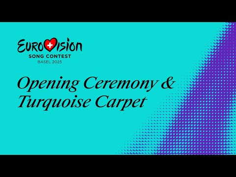 Turquoise Carpet - live from Basel | Eurovision Song Contest 2025 | #Eurovision2025