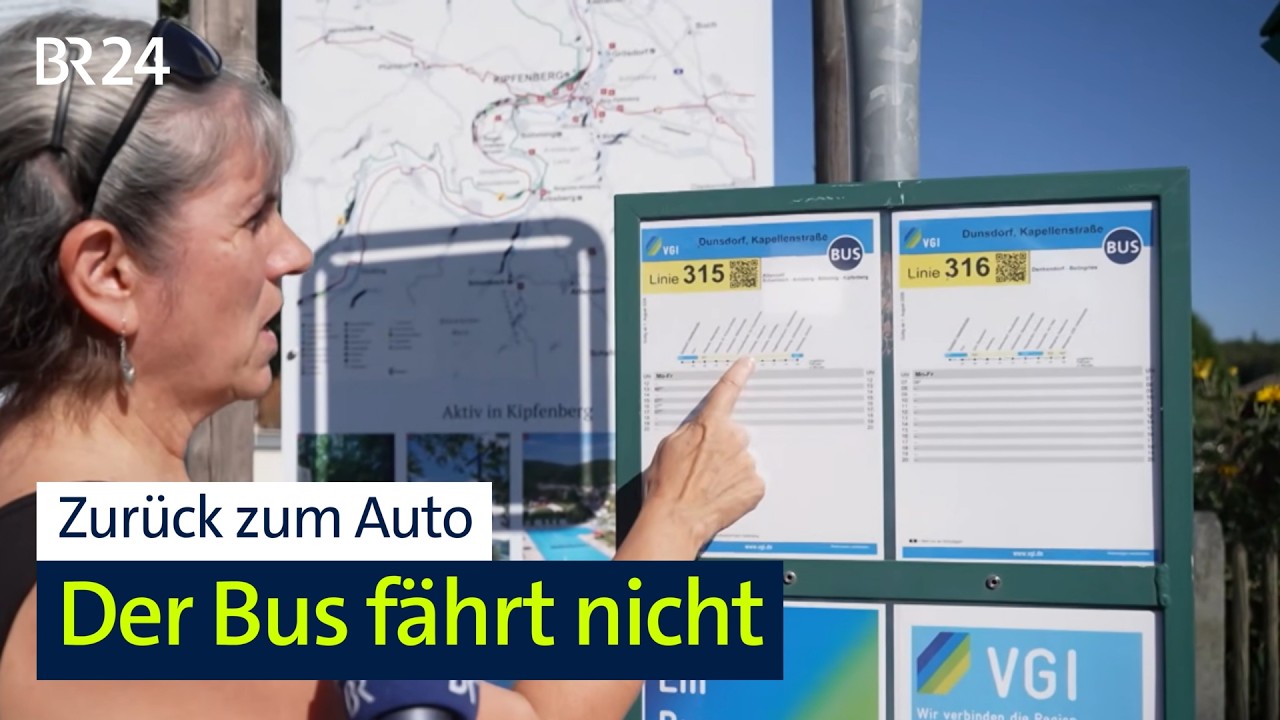 Wenn der Bus zu selten kommt | Abendschau | BR24