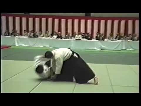 Takanori Kuribayashi Sensei at the 31st All-Japan Aikido Embutaikai.