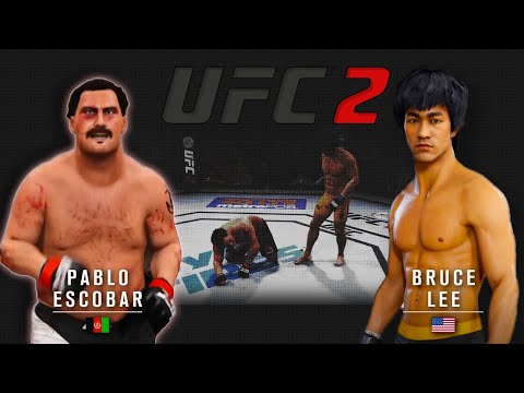 Pablo Escobar vs. Bruce Lee - EA sports UFC 2