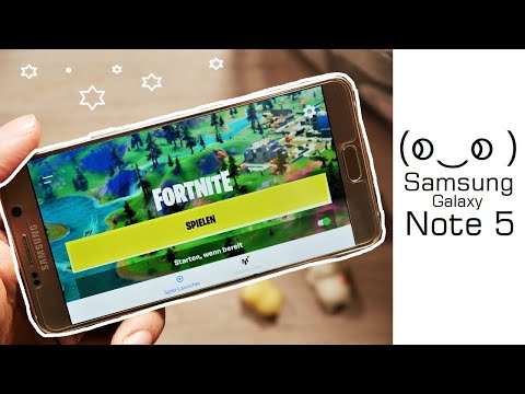 Alte Flaggschiffe in 2020: Fortnite und Android 10 auf dem Samsung Galaxy Note 5 von 2015 ? Moschuss