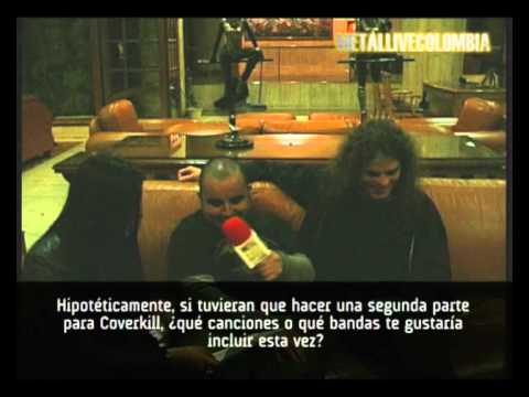 Entrevista con Bobby "Blitz" Ellsworth de Overkill Rock al Parque 2011