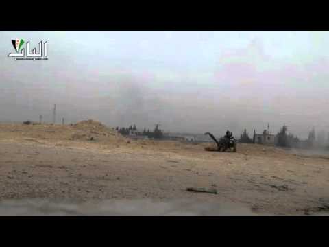 استهداف  قوات النظام من قبل كتيبة الباز في رحبة الشقيف في محافظة حلب