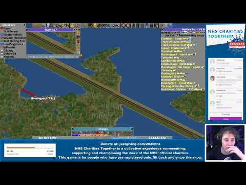 OpenTTD Midyear Charity Stream For NHS Charities Together Part 2