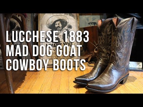 Lucchese 1883 Mad Dog Goat Cowboy Boots