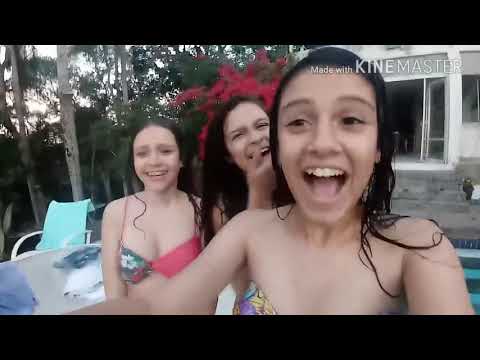 Desafio da Piscina _ com amigas - Júlia 