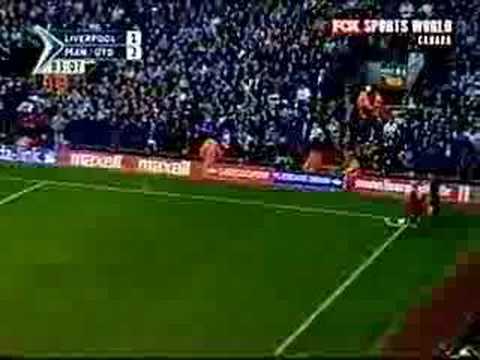 Barthez Save Vs Liverpool