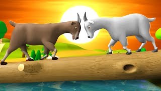 The Two Wise Goats 3D Animated Hindi Moral Stories